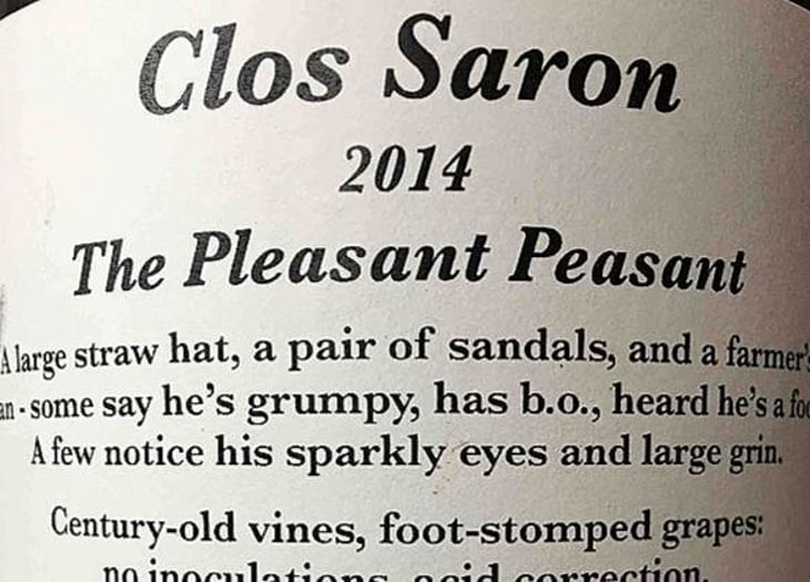 The Pleasant Peasant - Clos Saron - gideon-bienstock 