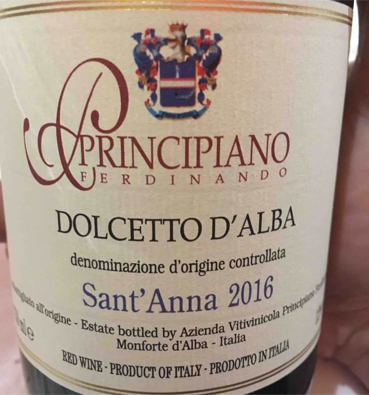 Dolcetto d'Alba Sant'Anna - Azienda Agricola Principiano Ferdinando - ferdinando-principiano 