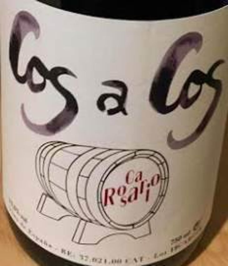 Ca Rosaria Crianza - Celler Cos A Cos - cristobal-vanyo-beneyto 
