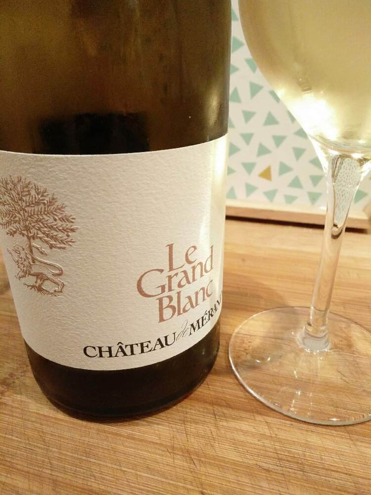 Le Grand Blanc - Chateau de Mérande - Domaine Genoux - pierre-genoux 