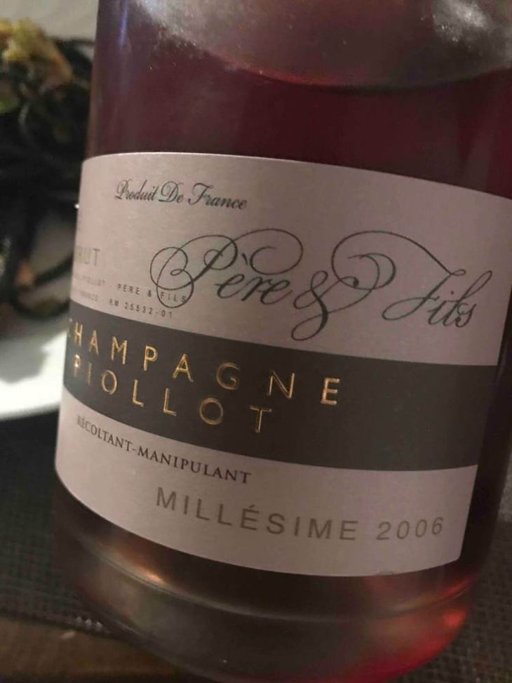 Rosé Millésime - Champagne Piollot Père & Fils - jeanne-roland-piollot-dominique-moreau 