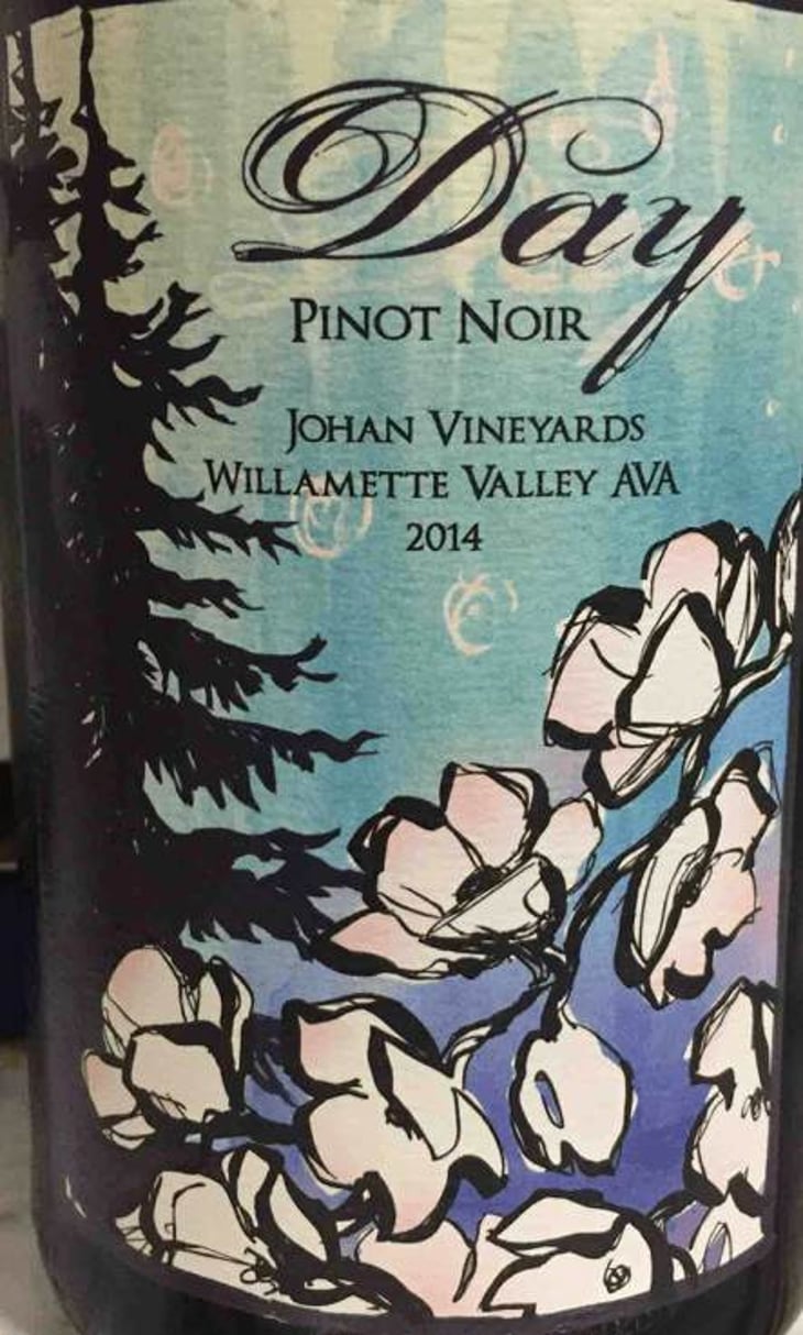 Johan Vineyard Pinot Noir - Day Wines - brianne-day 