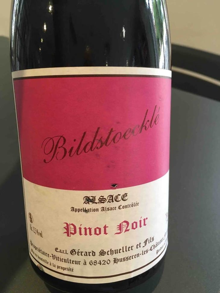 Pinot Noir Bildstoecklé - Gérard Schueller & Fils - bruno-schueller 