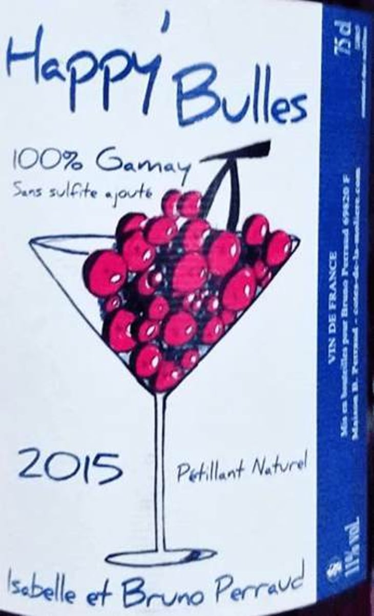 Happy Bulles (Rouge) - Côtes de la Molière - isabelle-bruno-perraud 