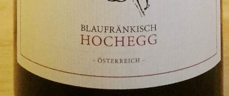 Blaufränkisch Hochegg - Weingut Karl Schnabel - karl-eva-schnabel 