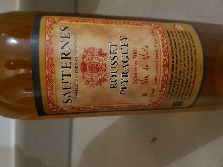 Vin de Voile - Rousset-Peyraguey - alain-dejean 