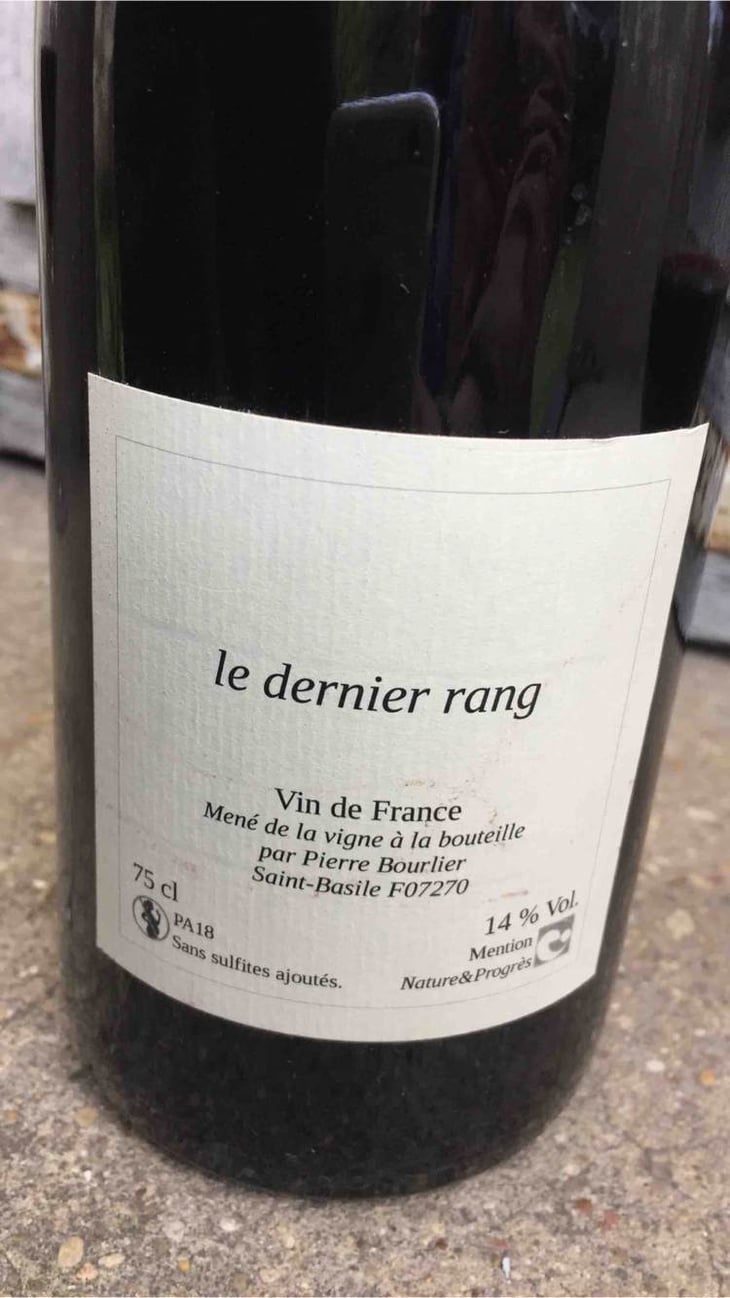 Le Dernier Rang - Pierre Bourlier - pierre-bourlier 