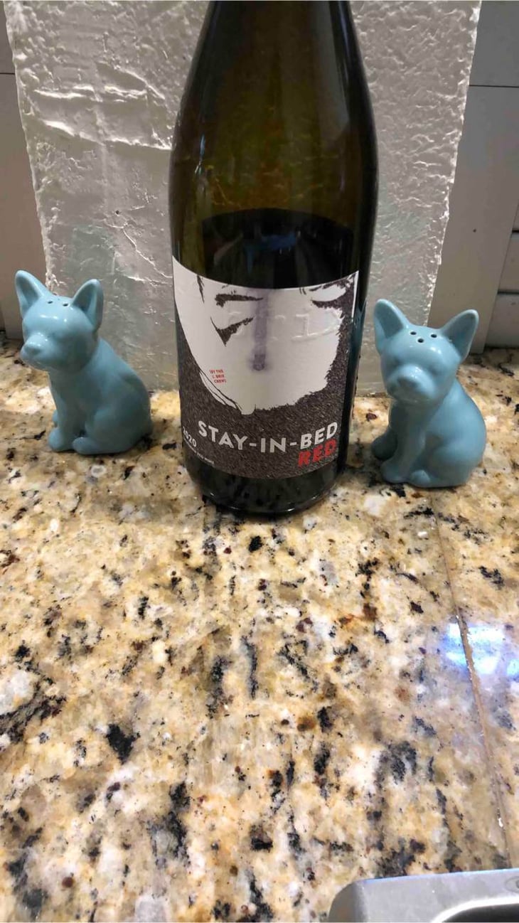 Stay In Bed Red - J. Brix Wines - jody-brix-towe-emily-towe 