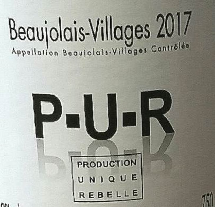Beaujolais Nouveau - P-U-R (Production Unique Rebelle) - florian-looze 