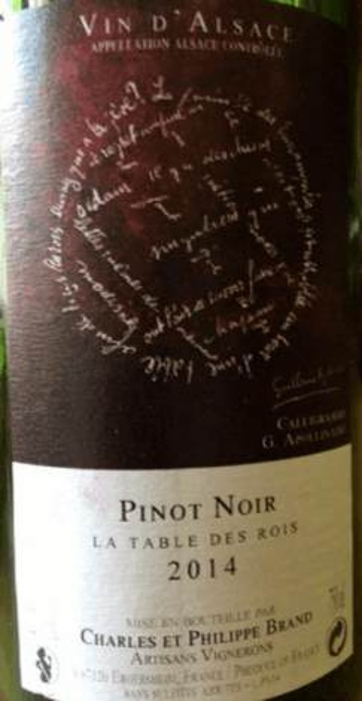 La Table des Rois - Domaine Brand & Fils - philippe-brand 