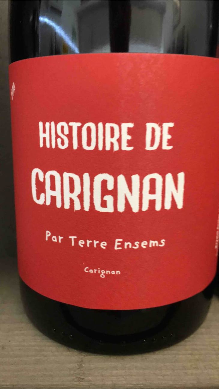 Histoire De Carignan - Terre Ensems - krystel-costes-michel-bouisseren 