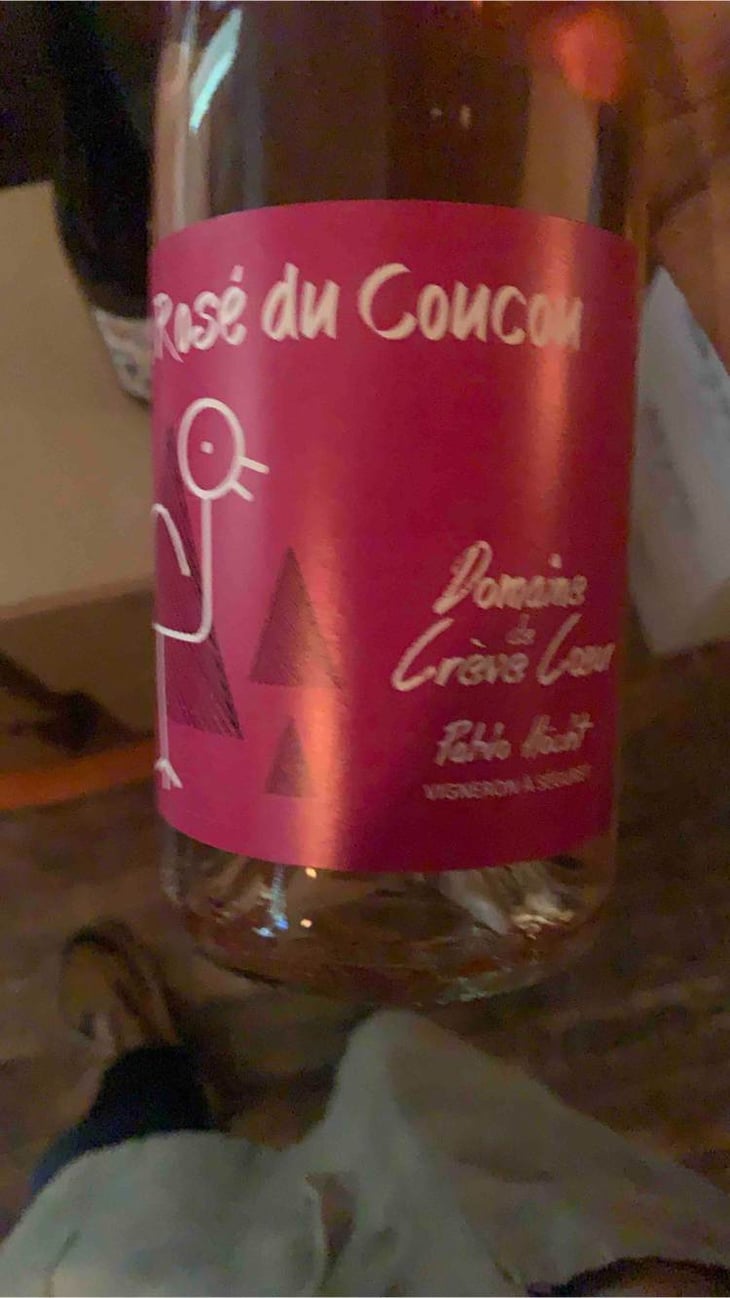 Le rosé Du Coucou - Domaine Du Crève Cœur - pablo-hocht 