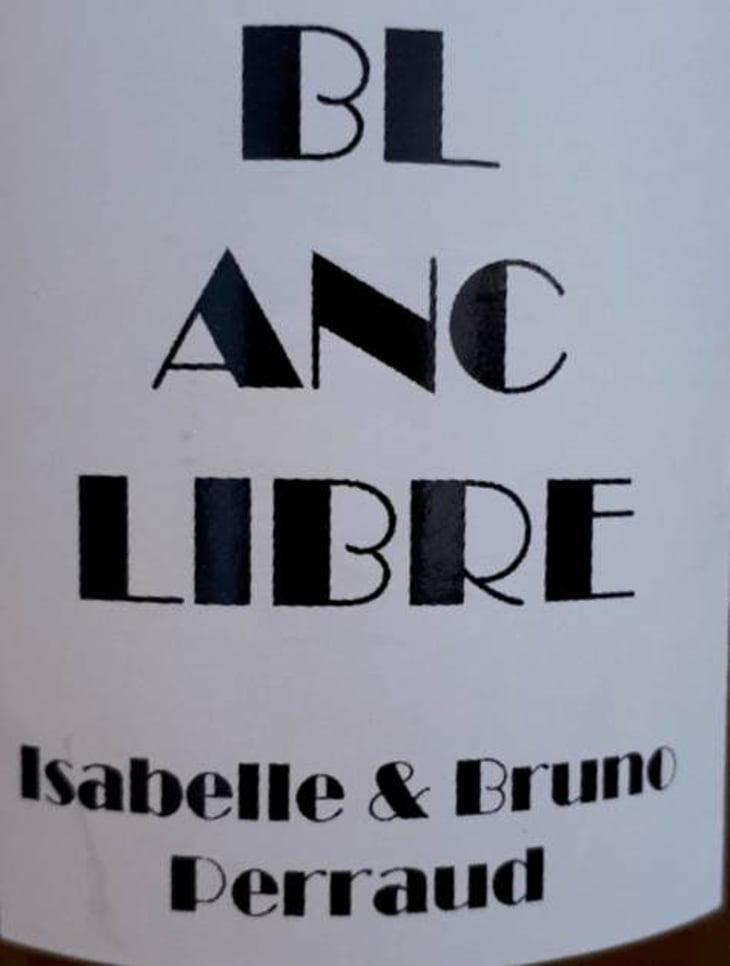 Blanc Libre - Côtes de la Molière - isabelle-bruno-perraud 