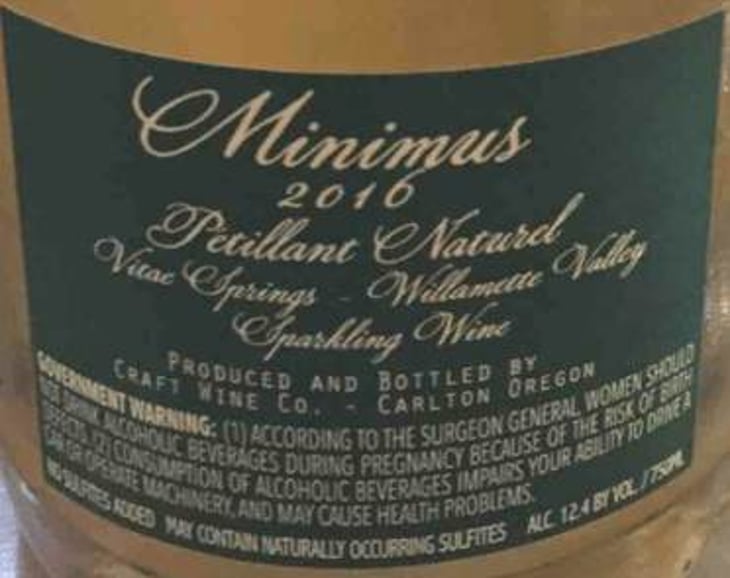 Petillant Naturel - Minimus Wines / Omero/ Origin / Craft Wine Co. - laura-cusick-meredith-bell 