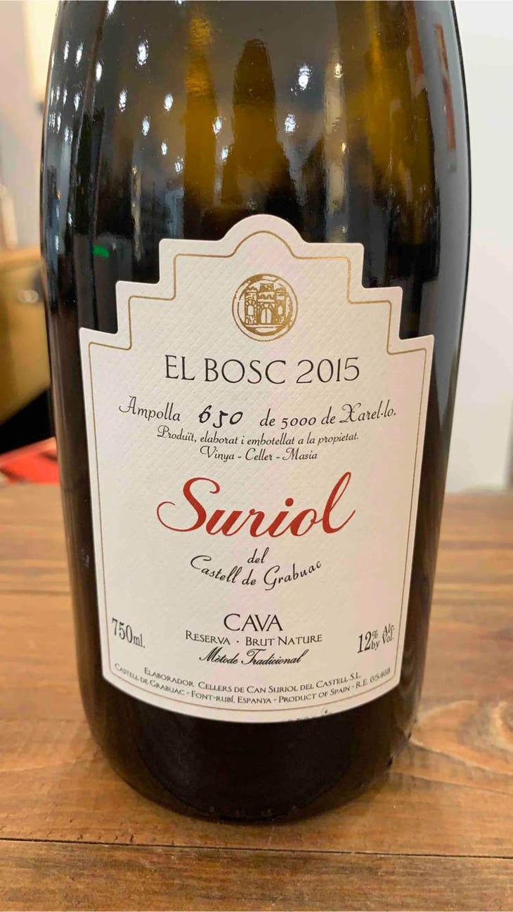 Suriol El Bosc Reserva Brut Nature - Cellers de Can Suriol del Castell - Azimut - assis-suriol 