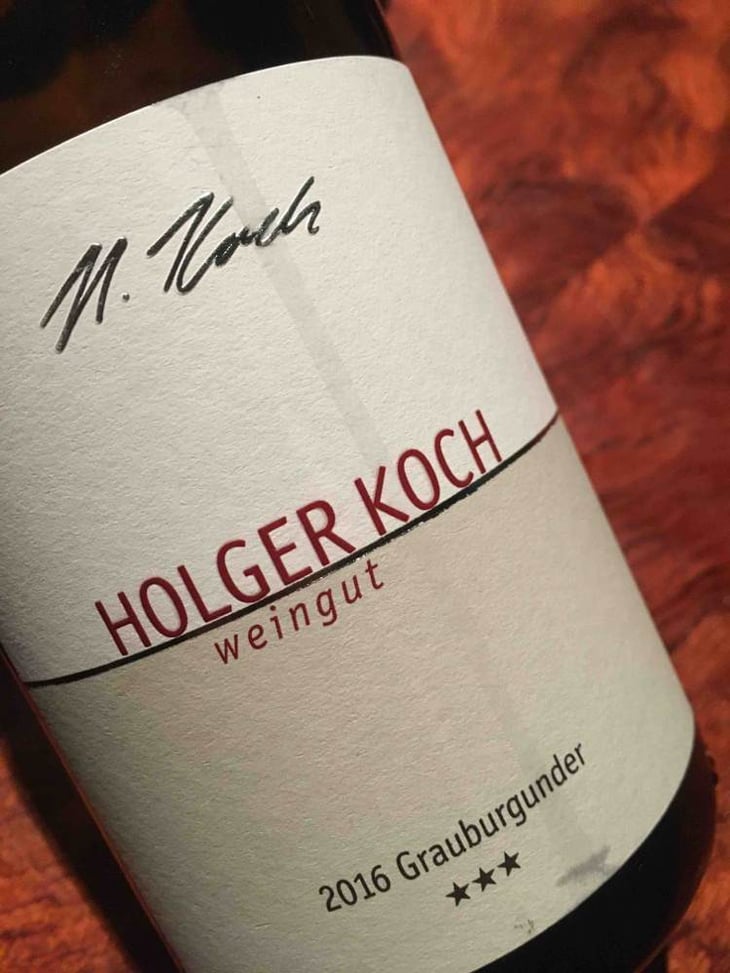 Grauburgunder - Weingut Holger Koch - holger-koch-gabrielle-engesser 