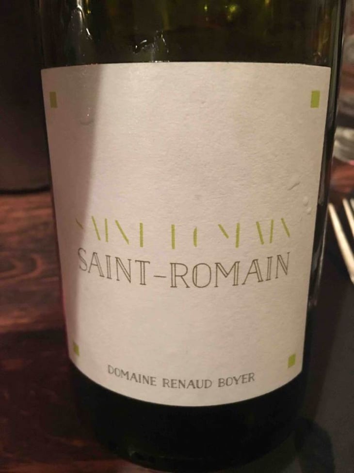 Saint-Romain Blanc - Domaine Renaud Boyer - renaud-boyer 