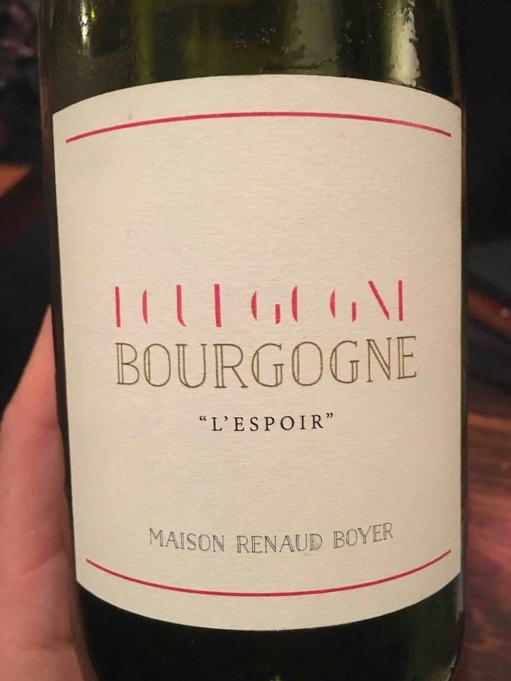 L'Espoir - Domaine Renaud Boyer - renaud-boyer 