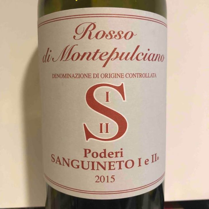 Rosso di Montepulciano - Poderi Sanguineto - dora-forsoni 