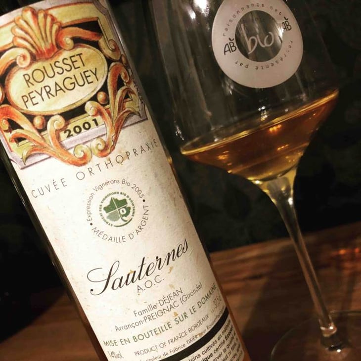 Cuvée Orthopraxie - Rousset-Peyraguey - alain-dejean 