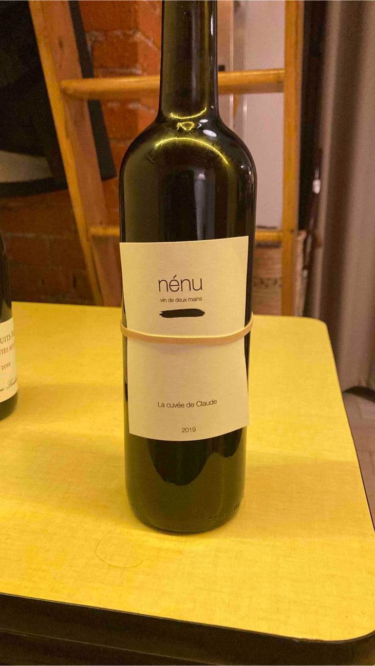 La Cuvée De Claude - Nénu Vin De Deux Mains - rasmus-aamand-olesen -2019