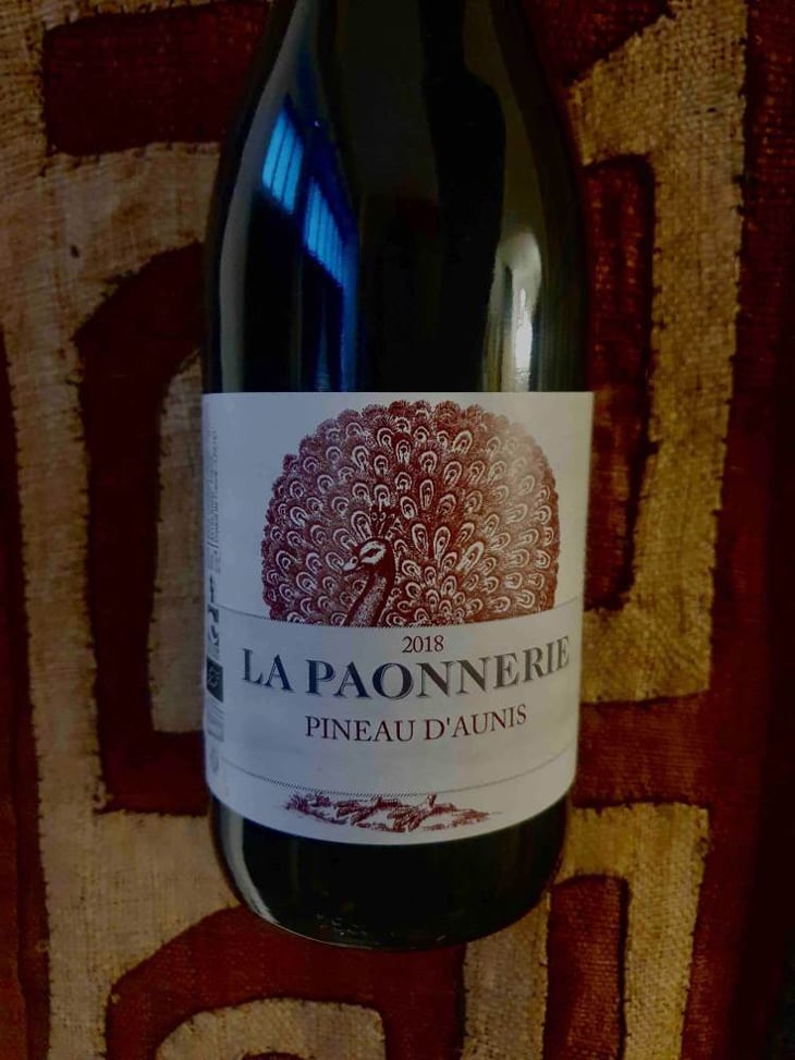 Pineau D’aunis - La Paonnerie - marie-carroget -2018