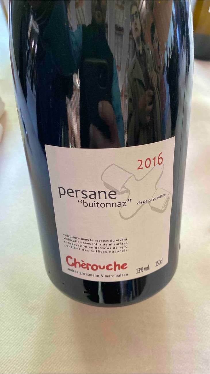 Persane “buitonnaz” - Domaine de Chèrouche - andrea-grossmann-marc-balzan -2016