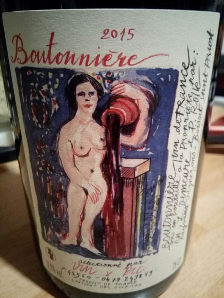 Boutonniere - Vin & Pic - laurent-christine-demeure-pierre-rolle 