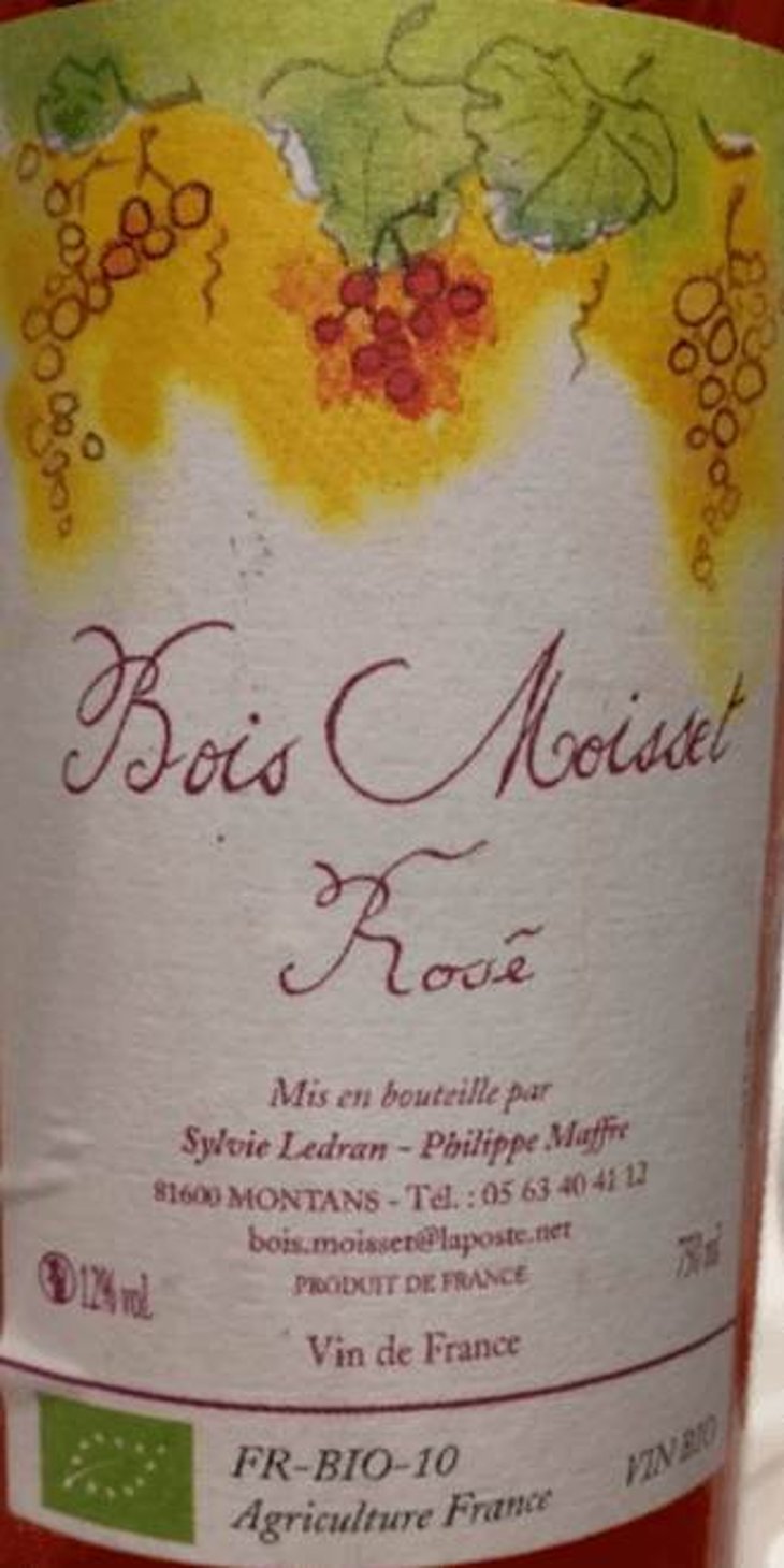 Rosé - Domaine Ferme Bois Moisset - sylvie-philippe-maffre 