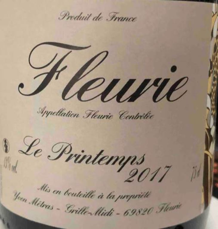 Le Printemps - Domaine Métras - yvon-metras 