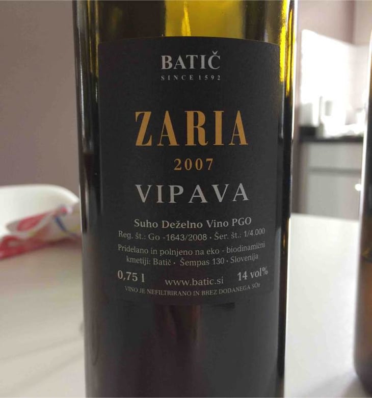 Zaria Vipava - Batič Winery - miha-batic 