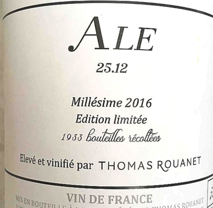 ALE - Domaine Thomas Rouanet - thomas-rouanet 