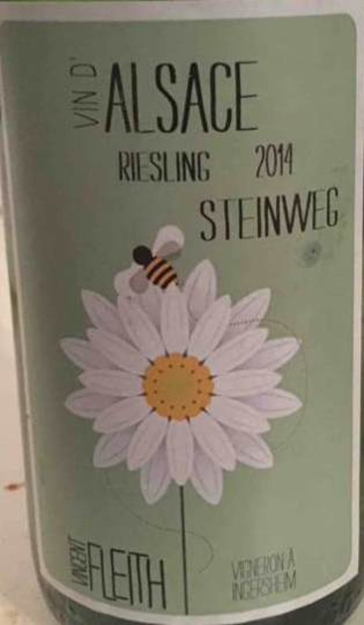 Riesling Steinweg - Vincent Fleith - brigitte-et-vincent-fleith 