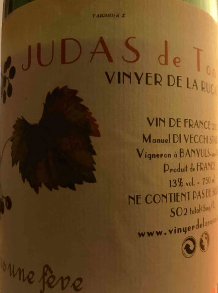 Judas De Tonka - Vinyer de la Ruca - manuel-di-vecchi-staraz 