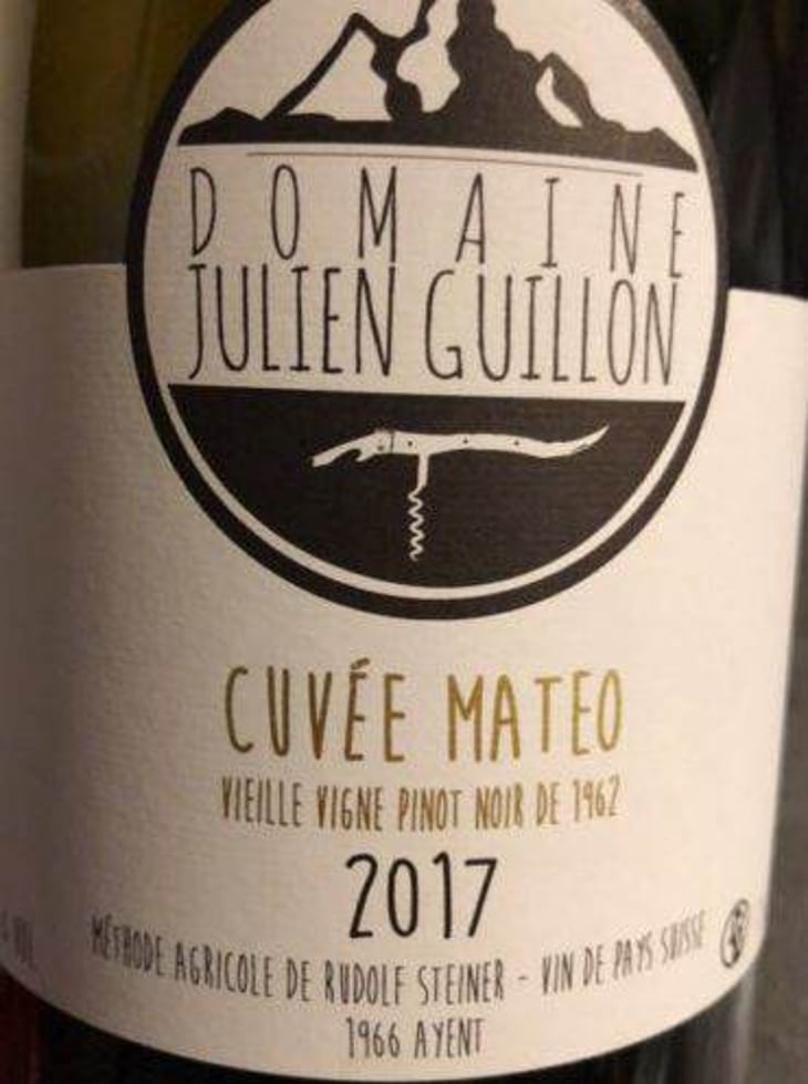 Cuvée Mateo - Domaine Julien Guillon - julien-guillon 