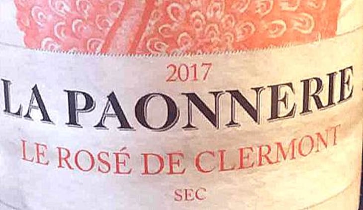 Le Rosé De Clermont - La Paonnerie - marie-carroget 