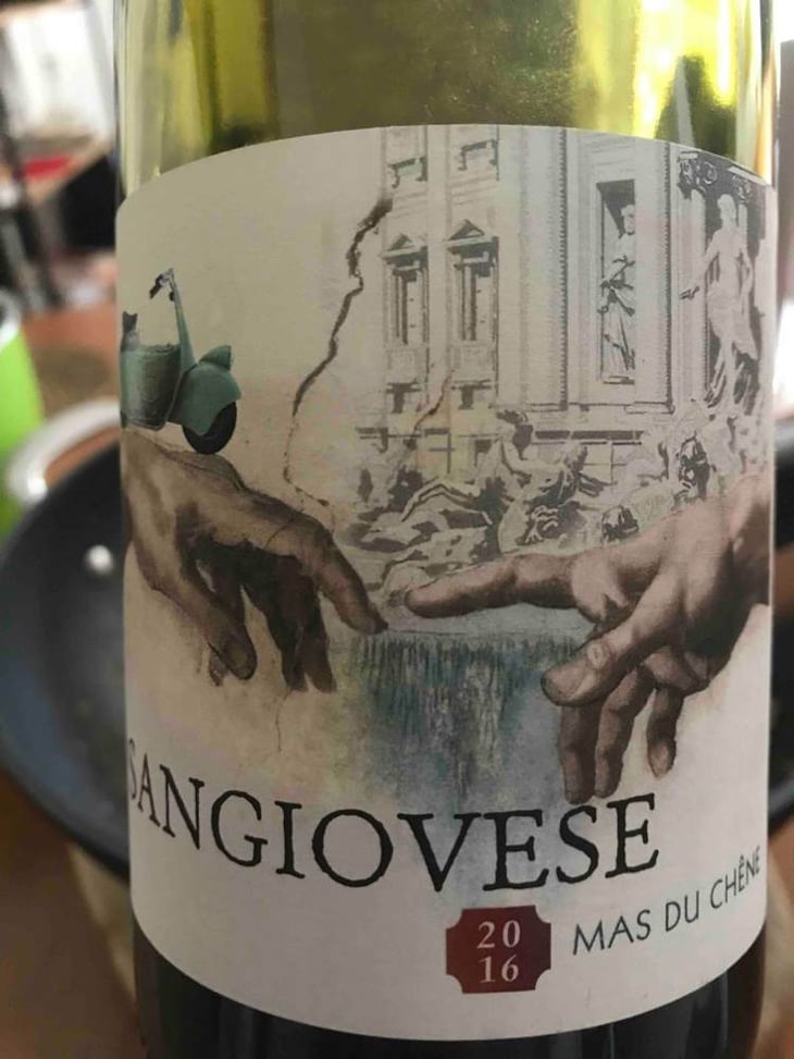 Sangiovese - Mas du Chêne - emmanuelle-delon-luc-vignal 