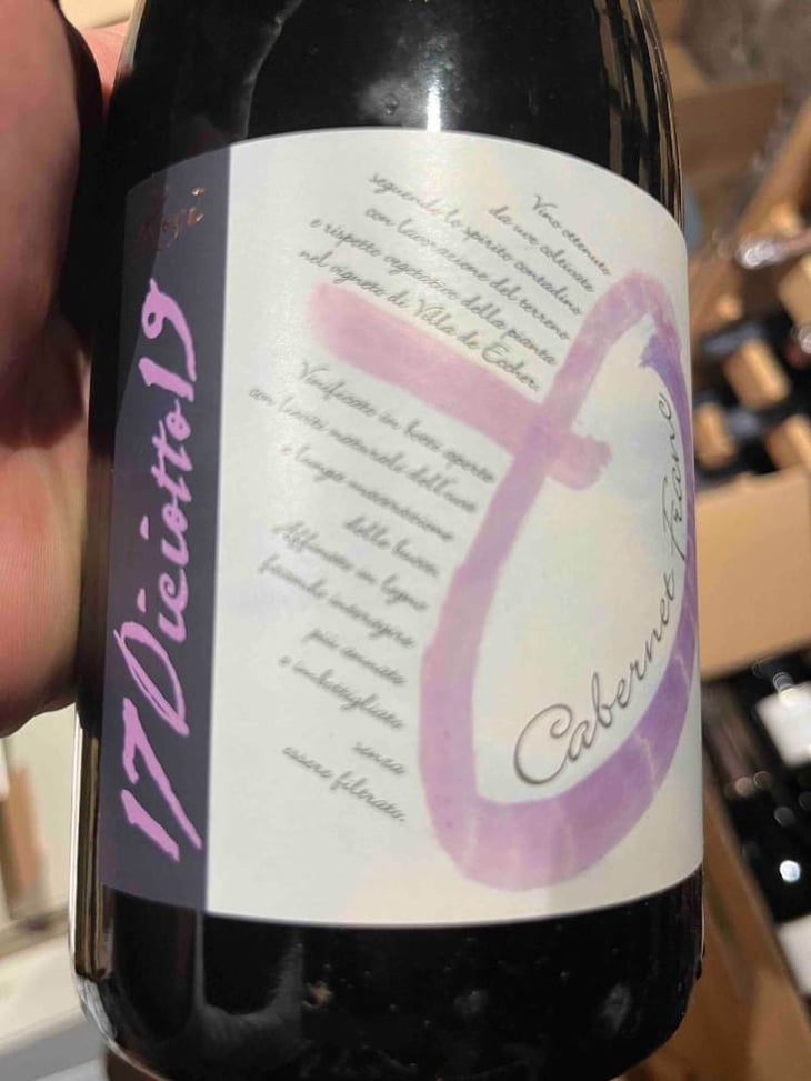 Cabernet Franc 17Diciotto19 - Eugenio Rosi - eugenio-rosi -2023