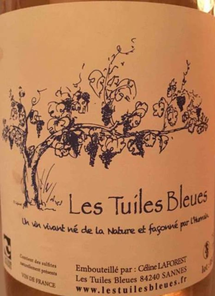 Les Tuiles Bleues Pétillant Blanc - Les Tuiles Bleues - celine-laforest 