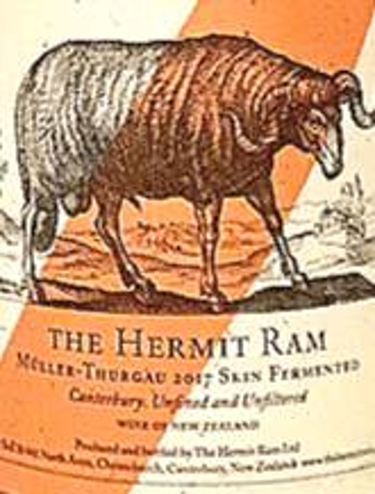 Müller Thurgau 2017 Skin Fermented - The Hermit Ram - theo-coles 