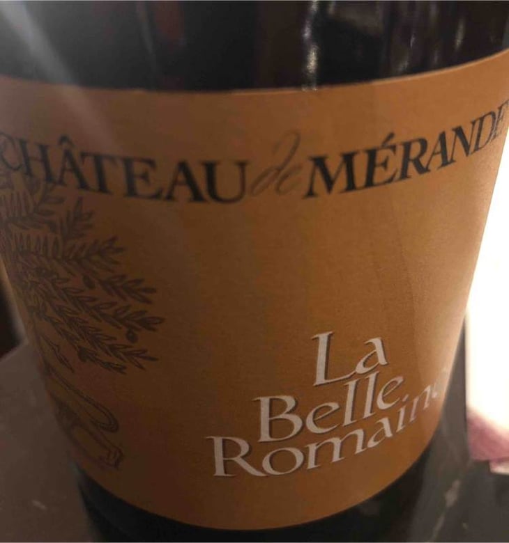 La Belle Romaine - Chateau de Mérande - Domaine Genoux - pierre-genoux 