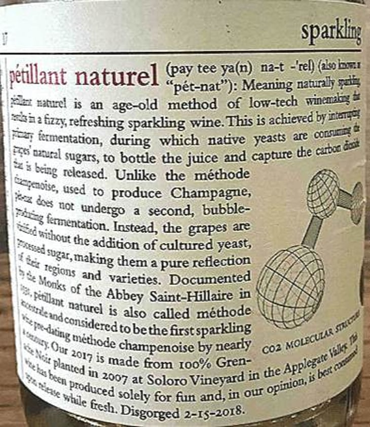Petillant Naturel - Minimus Wines / Omero/ Origin / Craft Wine Co. - laura-cusick-meredith-bell 