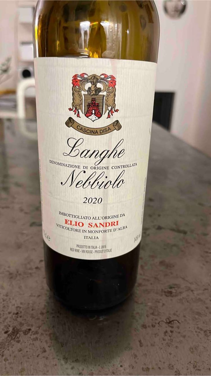 Langhe Nebbiolo - Azienda Agricola Elio Sandri - elio-sandri -2020