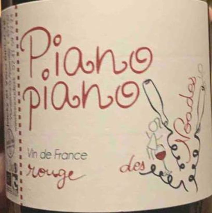 Piano Piano Vin Rouge - Les Noades - jacky-vero-ripoche 