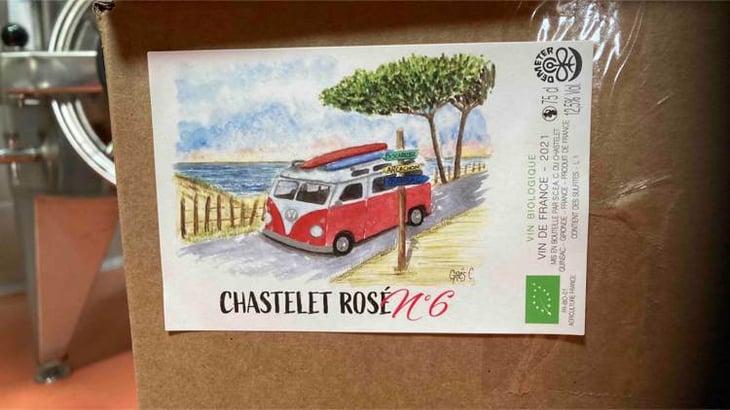 Rosé N 6 - Domaine de Chastelet - valerie-sylvere-coquereau -2021