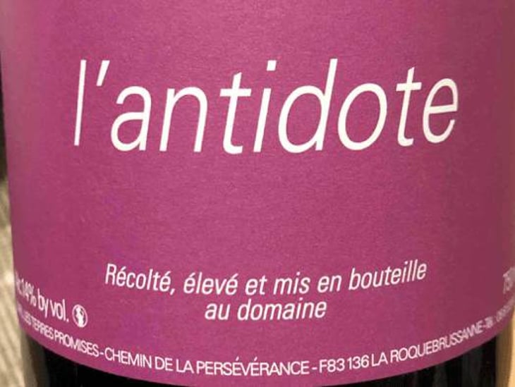 L'Antidote (Blanc) - Les Terres Promises - jean-christophe-comor 