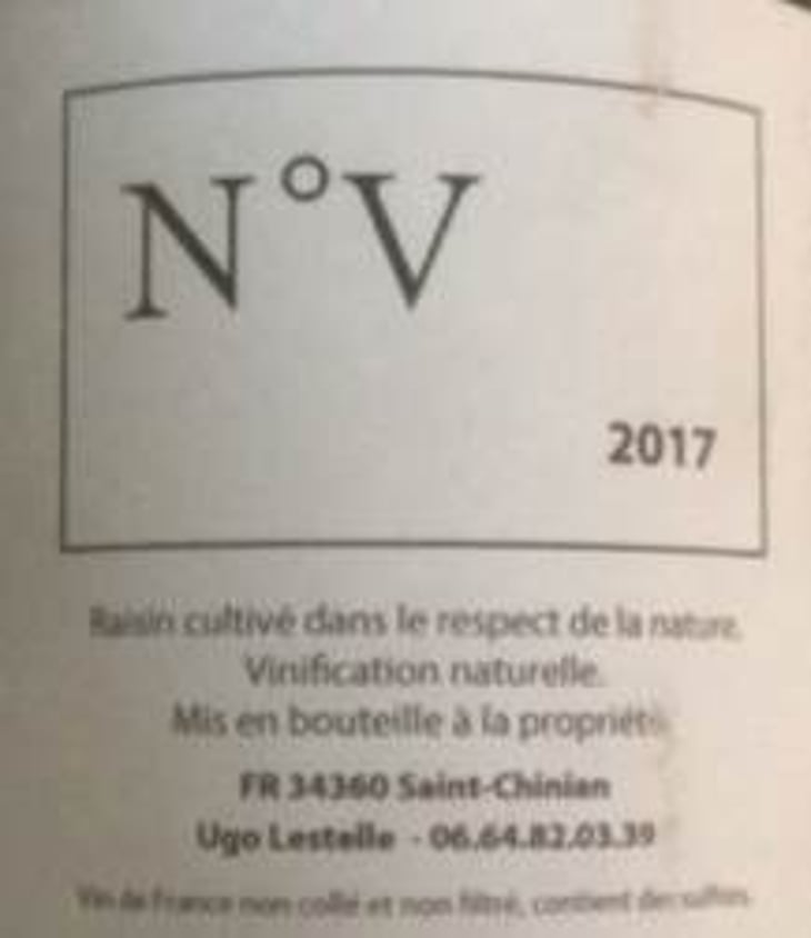 N°V - Ugo Lestelle - ugo-lestelle 