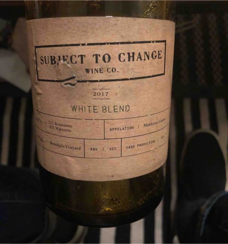 White Blend - Subject to Change - alex-pomerantz 
