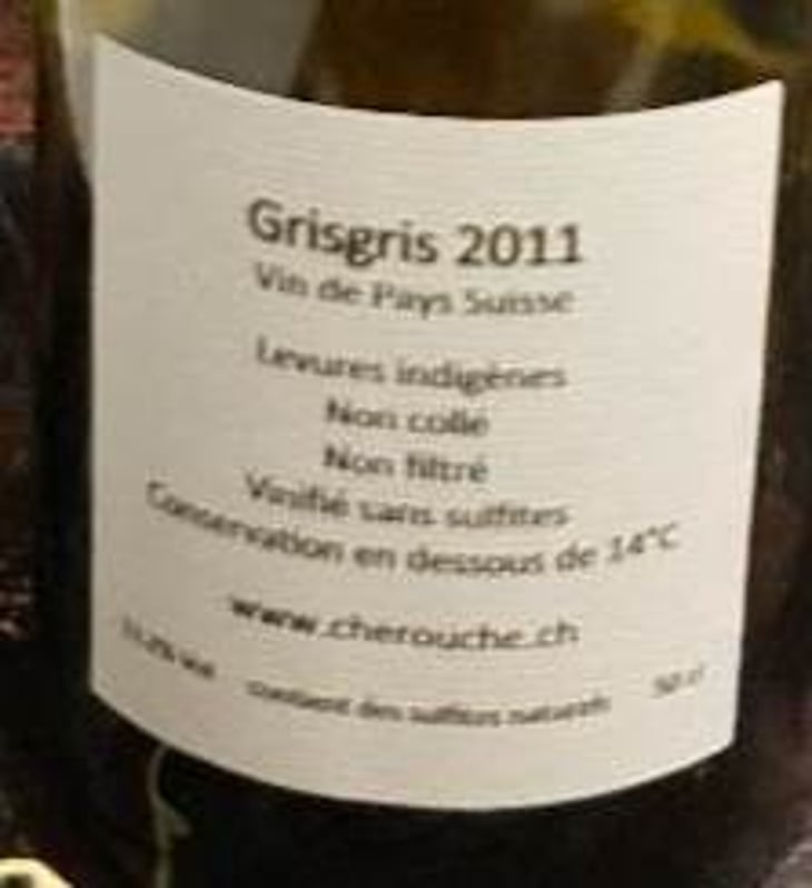 Grisgris - Domaine de Chèrouche - andrea-grossmann-marc-balzan 