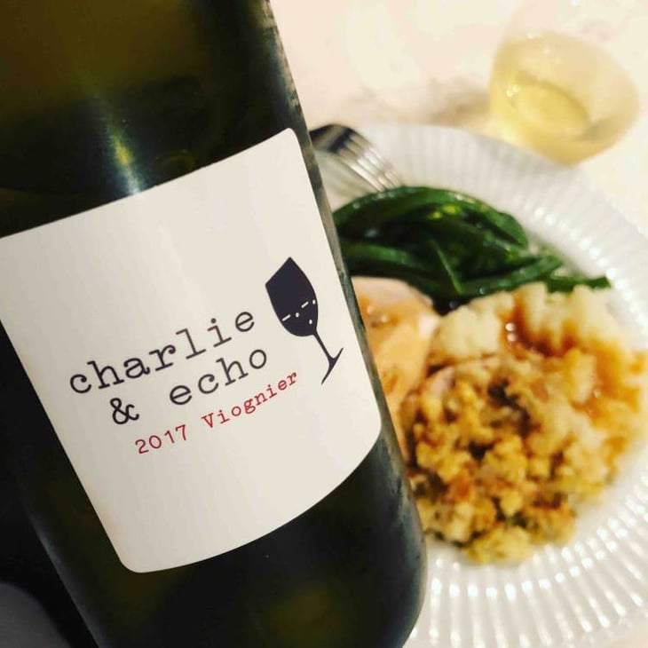 Charlie & Echo 2017 Viognier - Charlie & Echo Winery - eric-van-drunen 